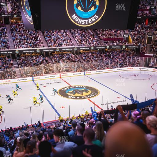 Rocket Arena - Section Club 109 Seat View