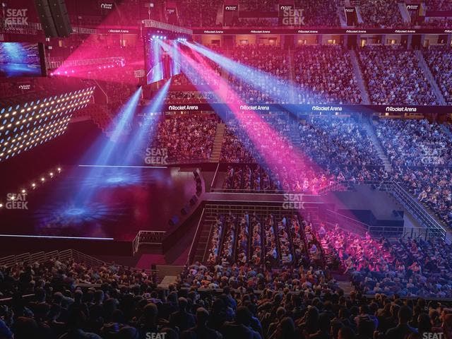 Rocket Arena - Section Club 109 Seat View