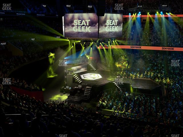 Rocket Arena - Section Club 109 Seat View Rocket Arena - Section Club 109 Seat View