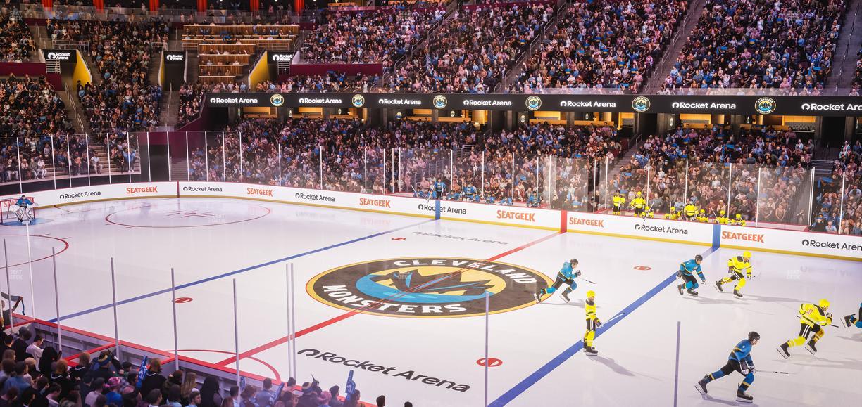 Rocket Arena - Section Club 119 Seat View