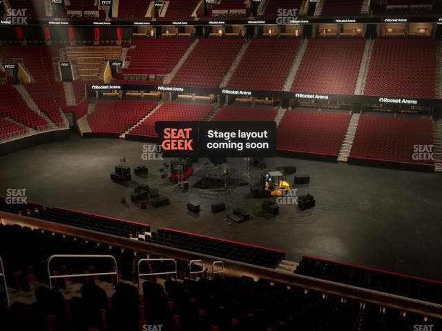 Rocket Arena - Section Club 119 Seat View