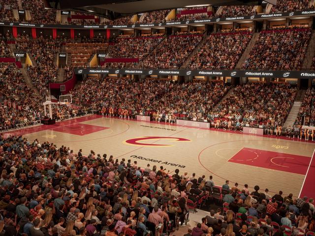 Rocket Arena - Section Club 119 Seat View