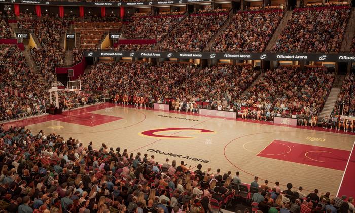 Rocket Arena - Section Club 119 Seat View