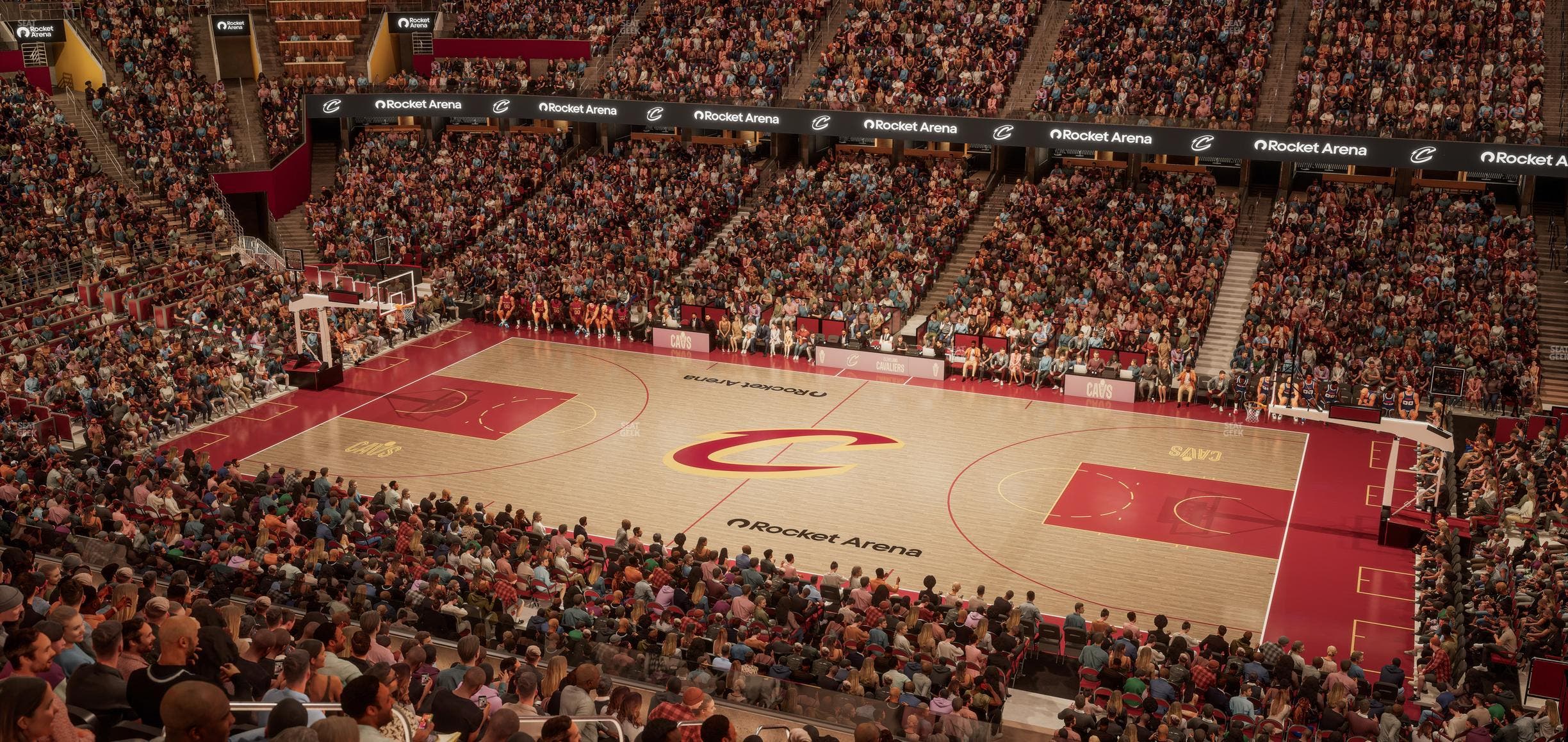 Rocket Arena - Section Club 119 Seat View