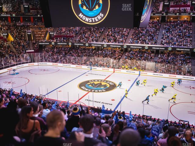 Rocket Arena - Section Club 119 Seat View