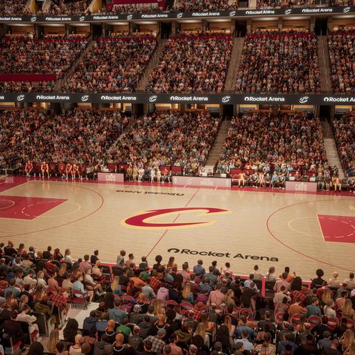 Rocket Arena - Section Club 120 Seat View