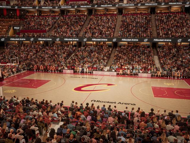 Rocket Arena - Section Club 120 Seat View