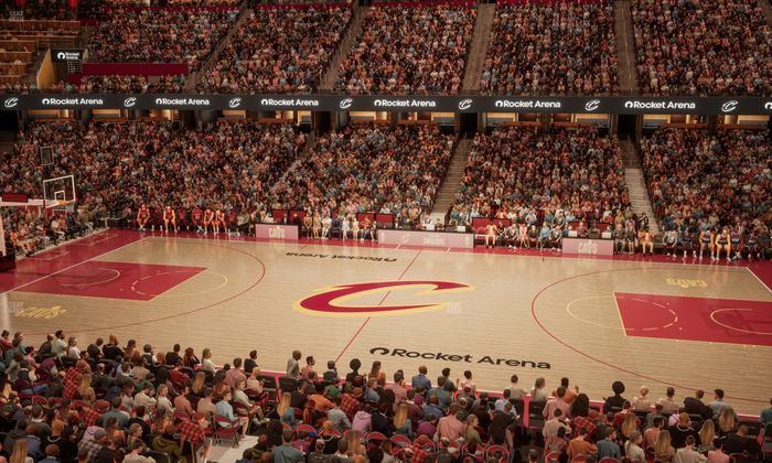 Rocket Arena - Section Club 120 Seat View