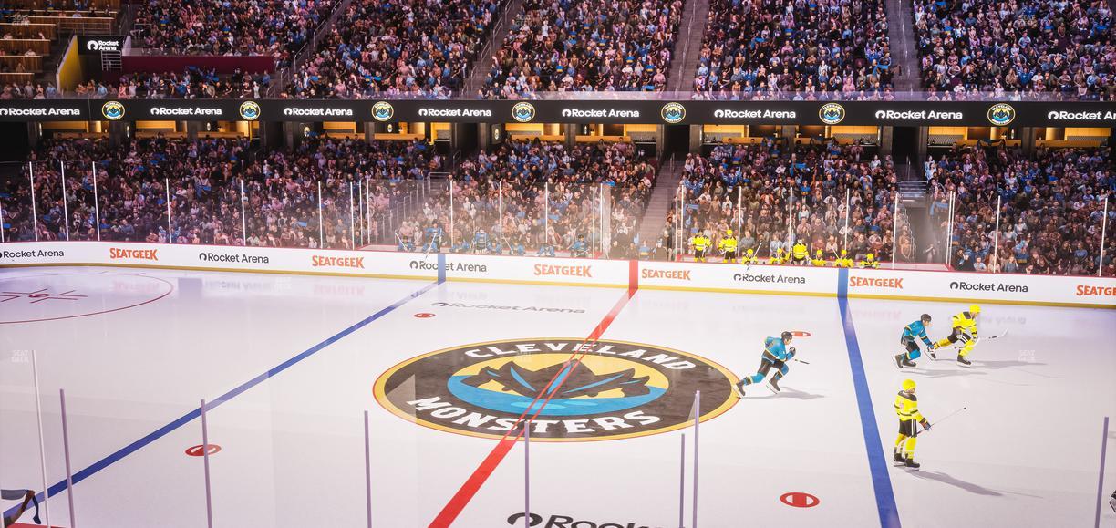 Rocket Arena - Section Club 120 Seat View