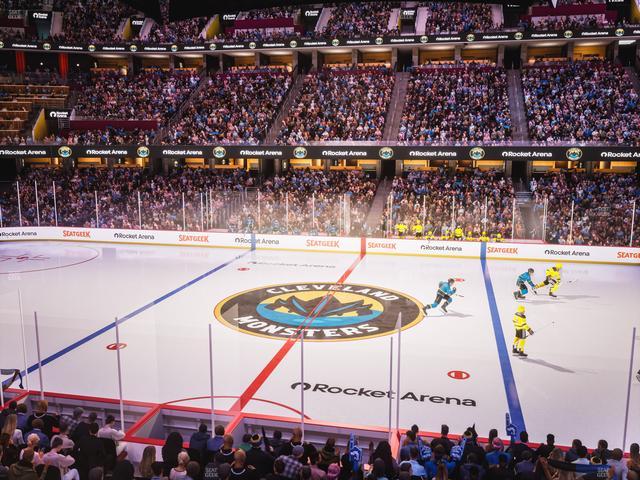 Rocket Arena - Section Club 120 Seat View