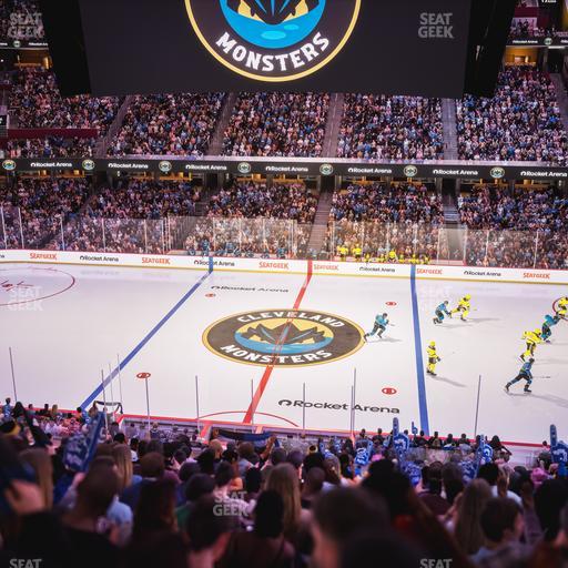 Rocket Arena - Section Club 120 Seat View