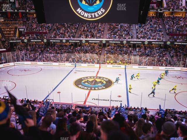Rocket Arena - Section Club 120 Seat View