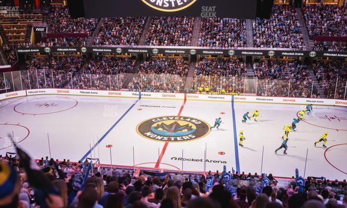 Rocket Arena - Section Club 120 Seat View