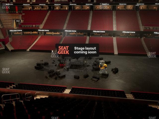 Rocket Arena - Section Club 120 Seat View
