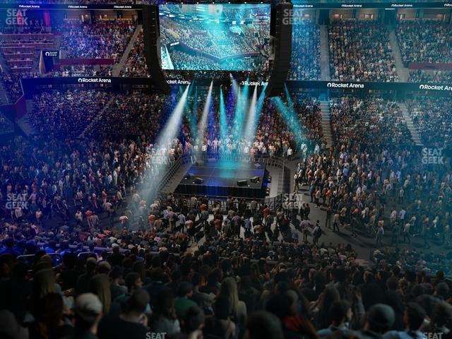 Rocket Arena - Section Club 120 Seat View