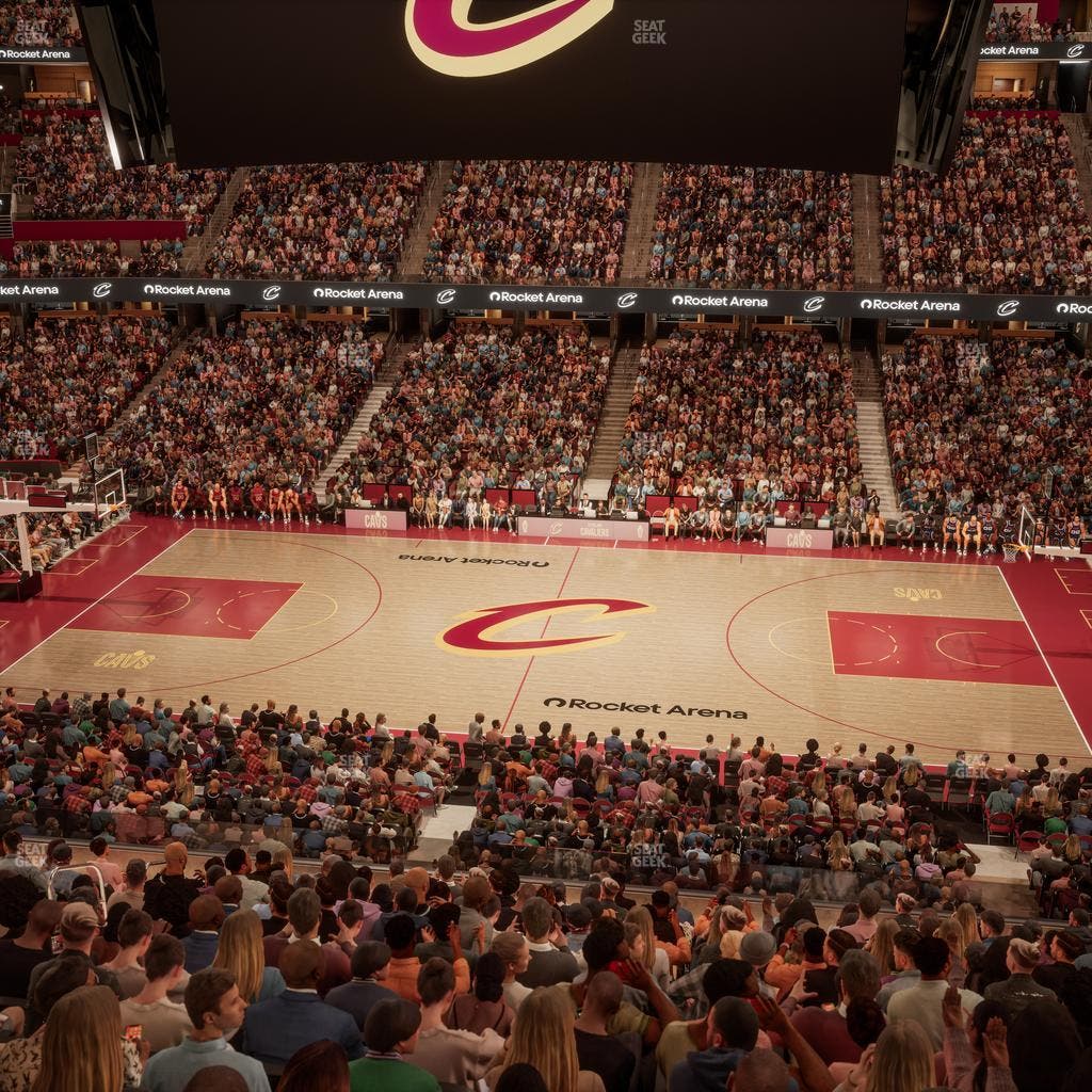 Rocket Arena - Section Club 120 Seat View