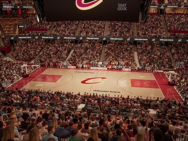 Rocket Arena - Section Club 120 Seat View Rocket Arena - Section Club 120 Seat View