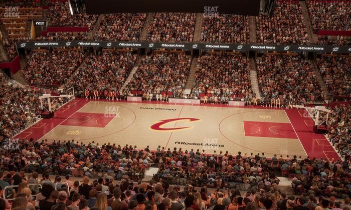 Rocket Arena - Section Club 120 Seat View