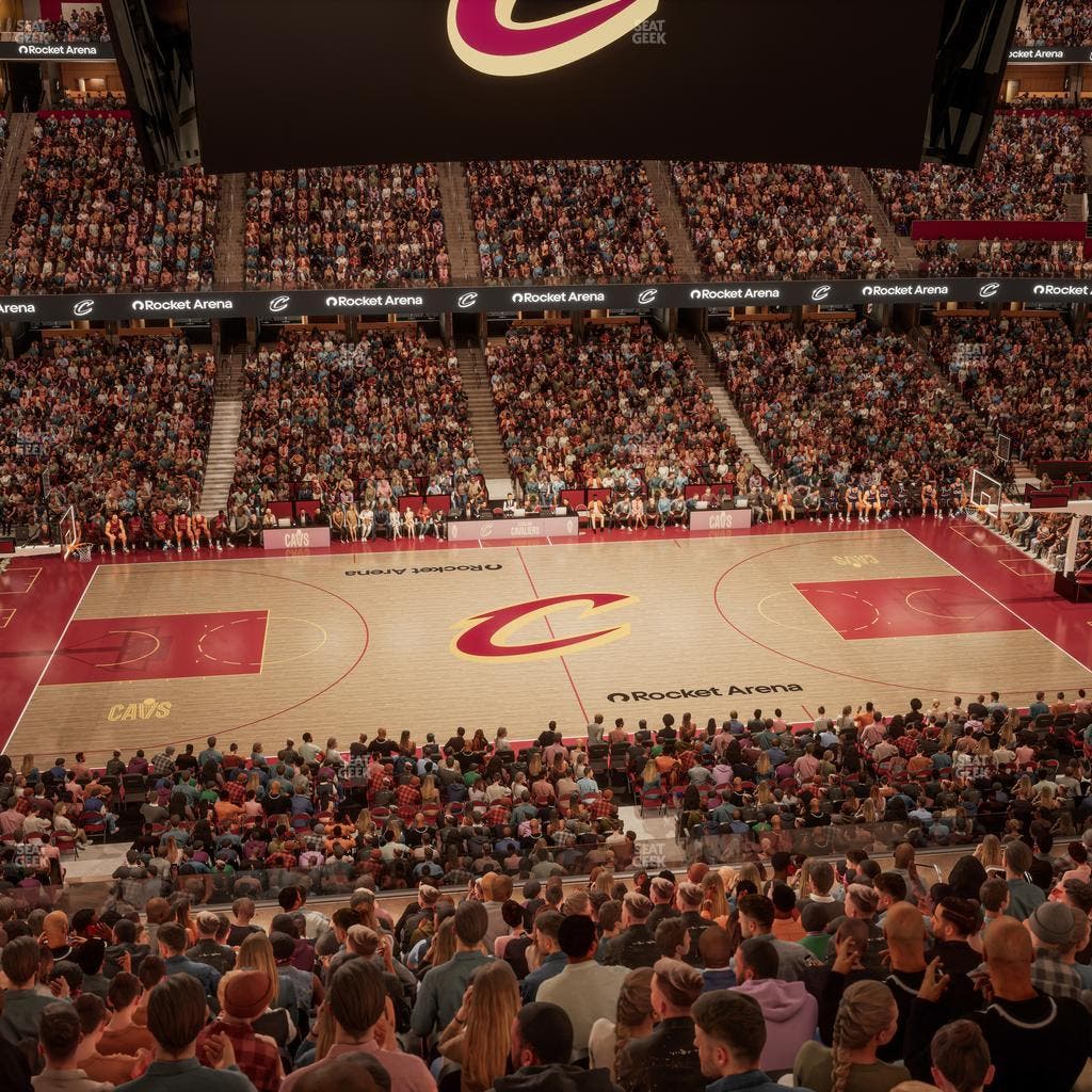 Rocket Arena - Section Club 121 Seat View