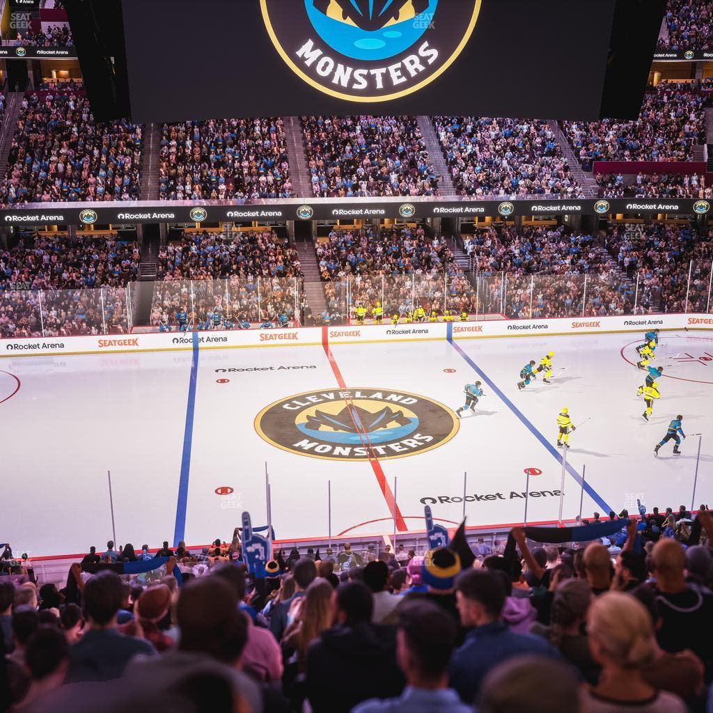 Rocket Arena - Section Club 121 Seat View