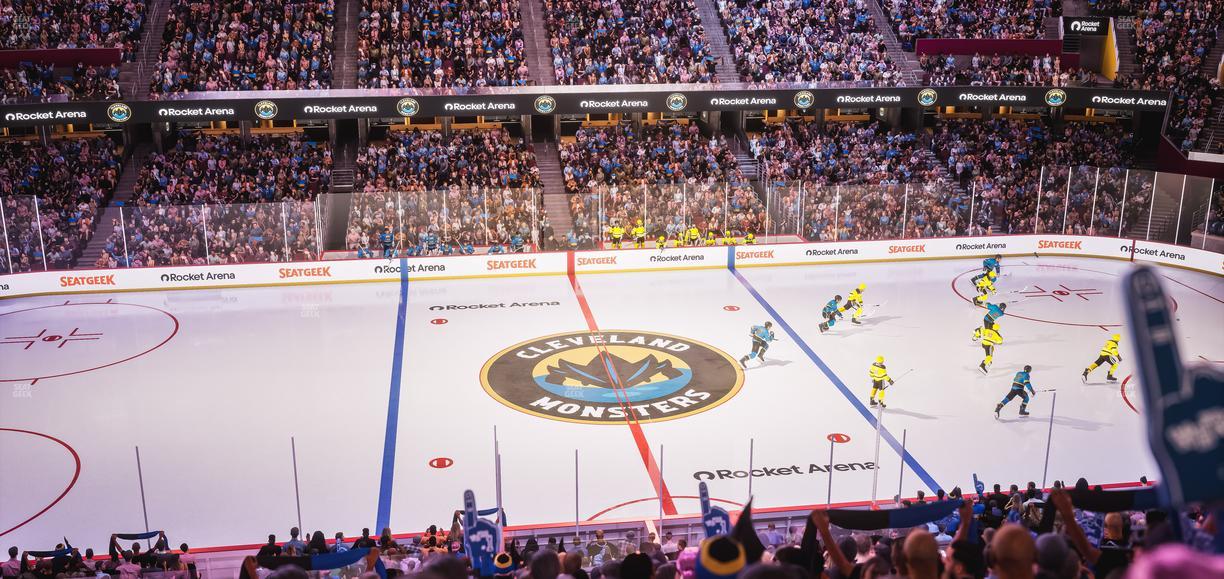 Rocket Arena - Section Club 121 Seat View