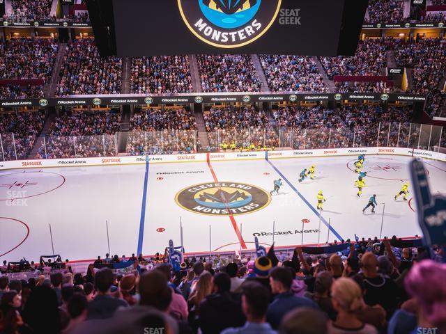 Rocket Arena - Section Club 121 Seat View