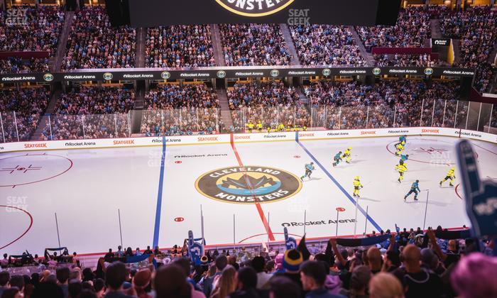 Rocket Arena - Section Club 121 Seat View