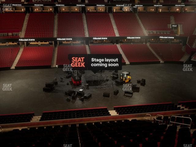 Rocket Arena - Section Club 121 Seat View