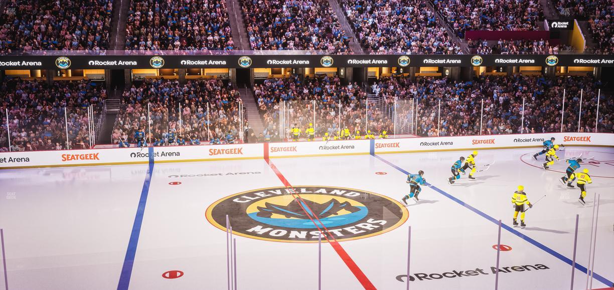 Rocket Arena - Section Club 121 Seat View