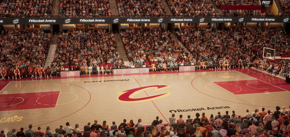 Rocket Arena - Section Club 121 Seat View