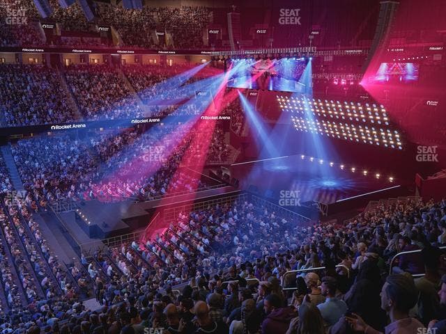 Rocket Arena - Section Club 121 Seat View