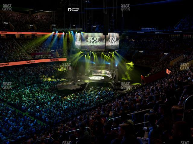 Rocket Arena - Section Club 122 Seat View Rocket Arena - Section Club 122 Seat View