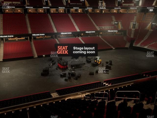 Rocket Arena - Section Club 122 Seat View