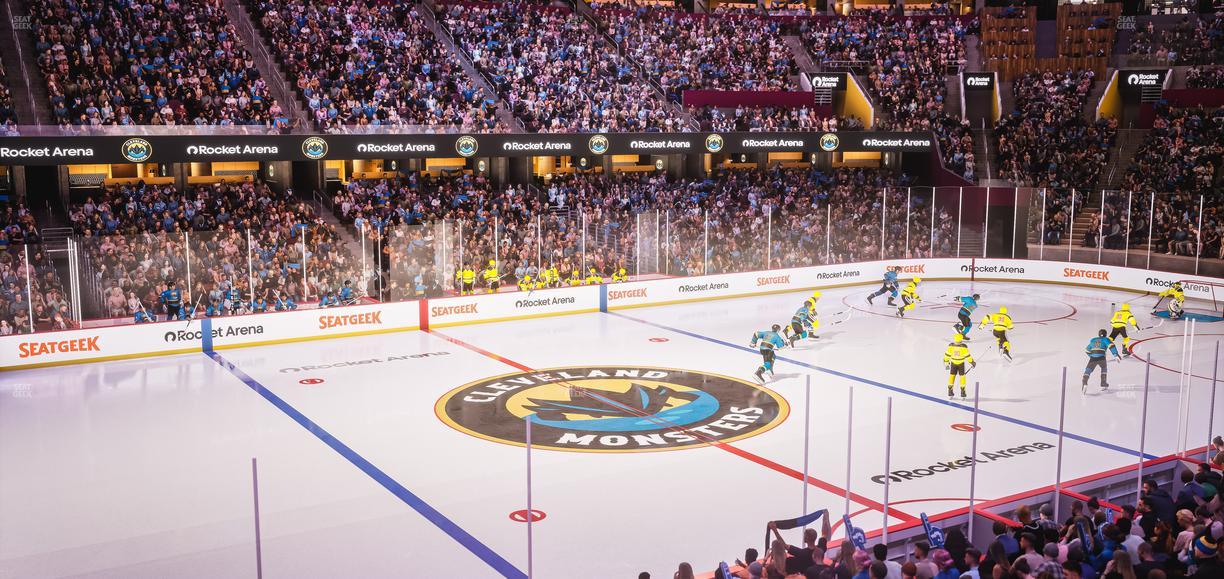 Rocket Arena - Section Club 122 Seat View