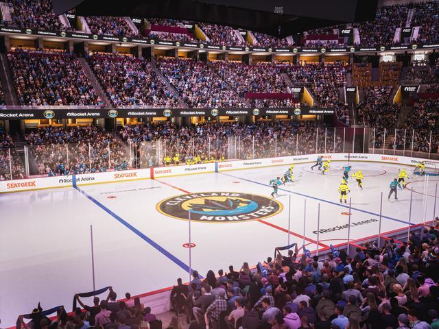Rocket Arena - Section Club 122 Seat View