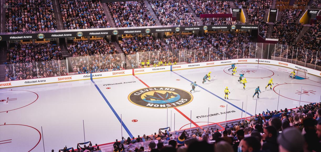Rocket Arena - Section Club 122 Seat View