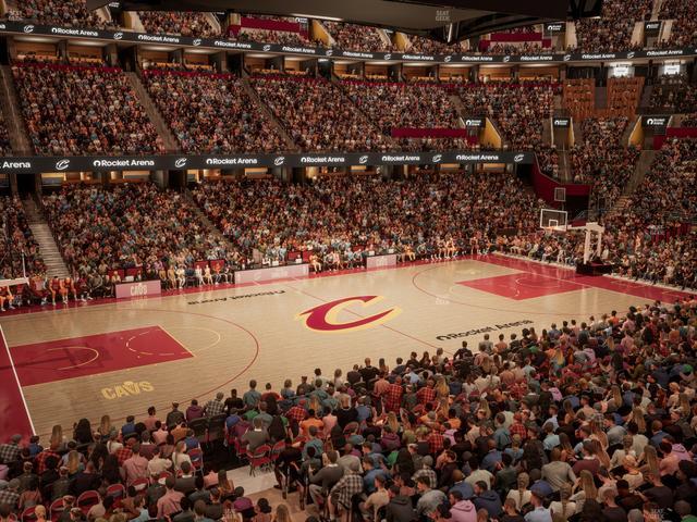 Rocket Arena - Section Club 122 Seat View