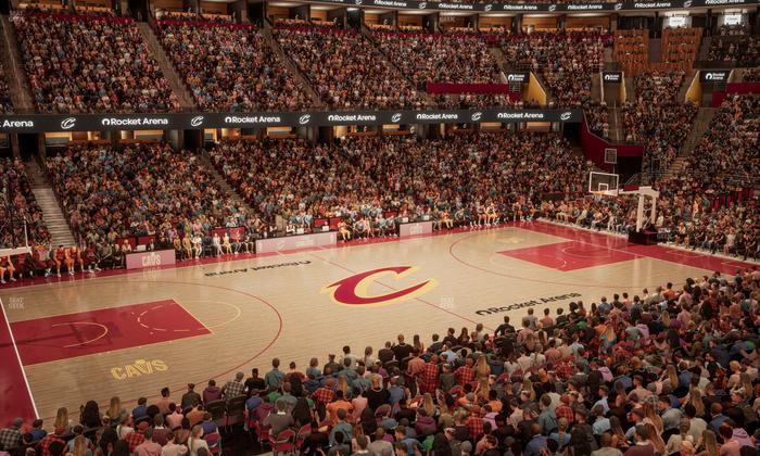 Rocket Arena - Section Club 122 Seat View