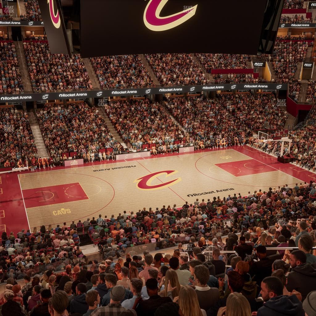 Rocket Arena - Section Club 122 Seat View