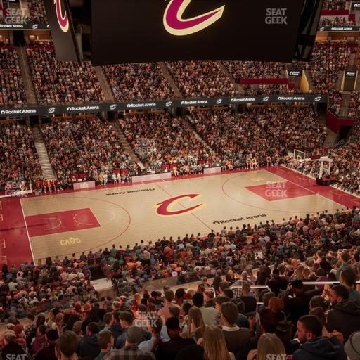 Rocket Arena - Section Club 122 Seat View