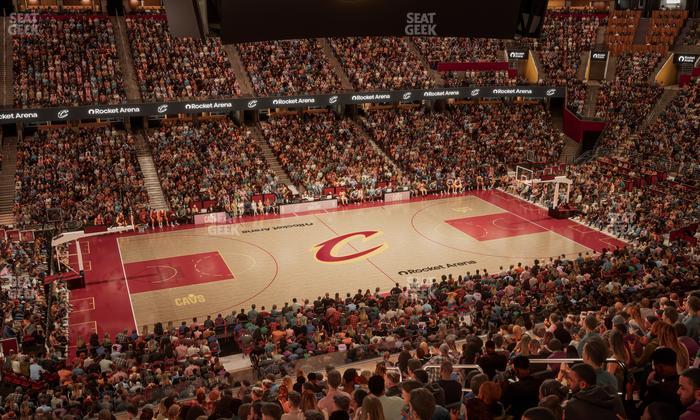 Rocket Arena - Section Club 122 Seat View