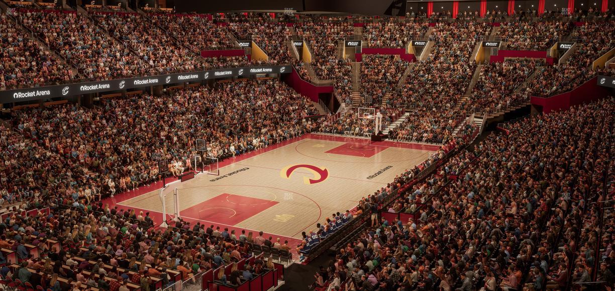 Rocket Arena - Section Club Box 1 Seat View