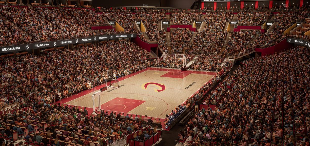 Rocket Arena - Section Club Box 2 Seat View