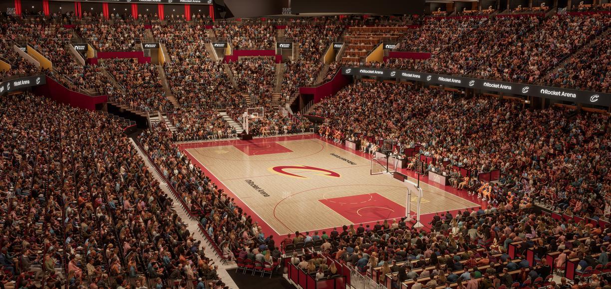 Rocket Arena - Section Club Box 3 Seat View