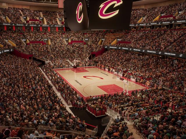 Rocket Arena - Section Club Box 3 Seat View