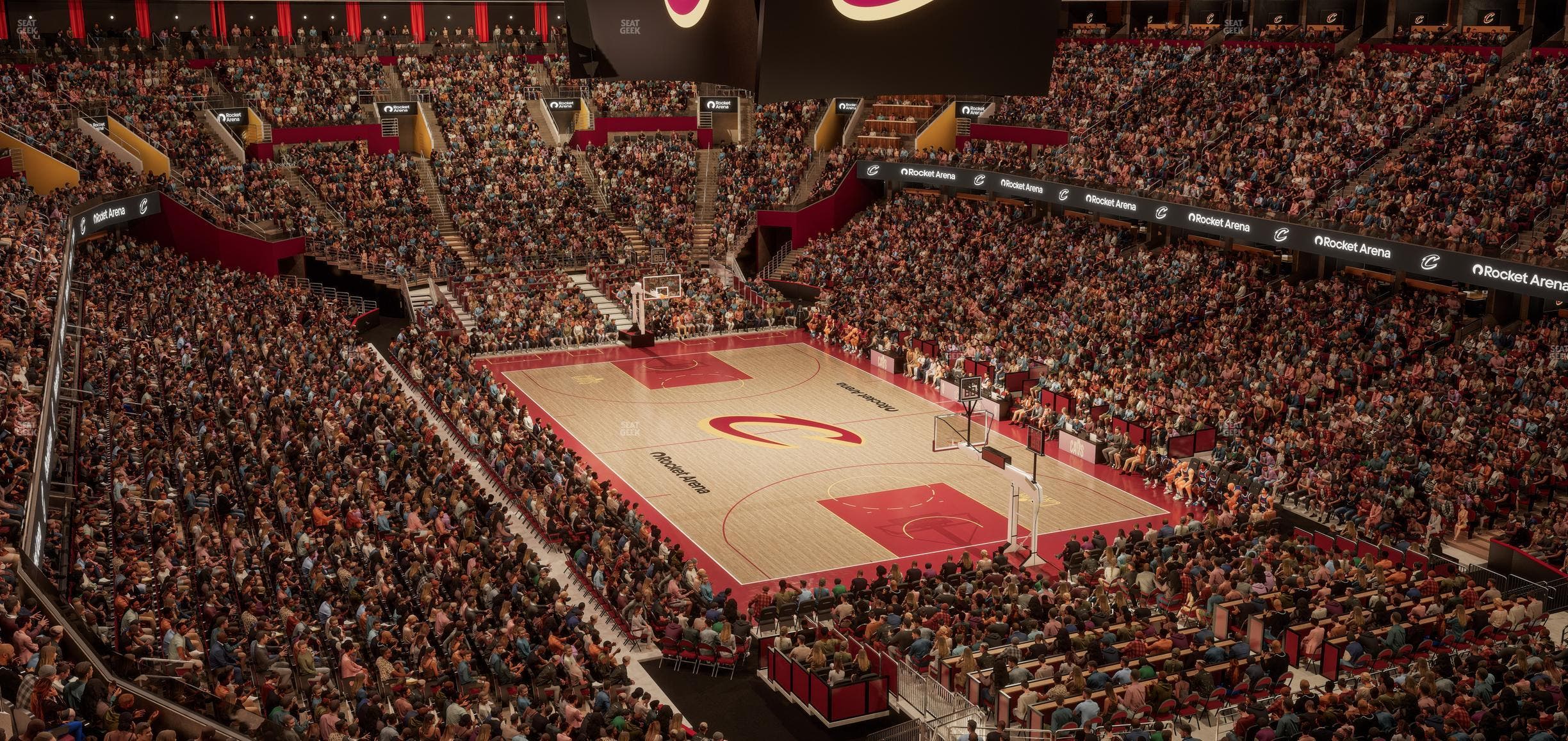 Rocket Arena - Section Club Box 3 Seat View