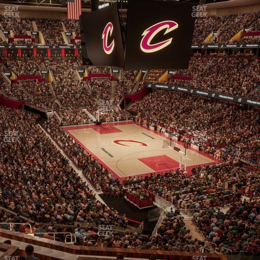 Rocket Arena - Section Club Box 3 Seat View