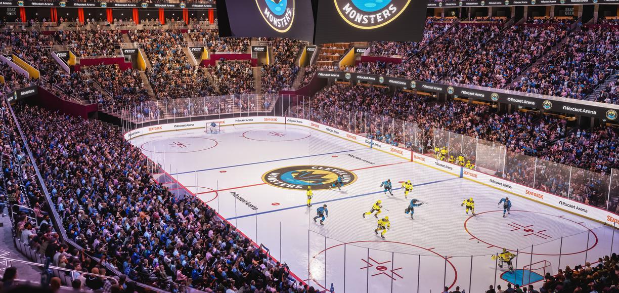 Rocket Arena - Section Club Box 4 Seat View