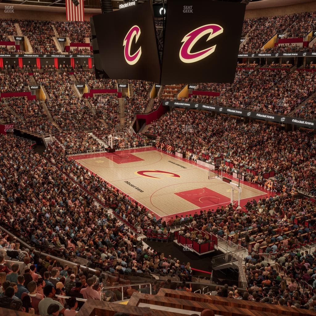 Rocket Arena - Section Club Box 4 Seat View