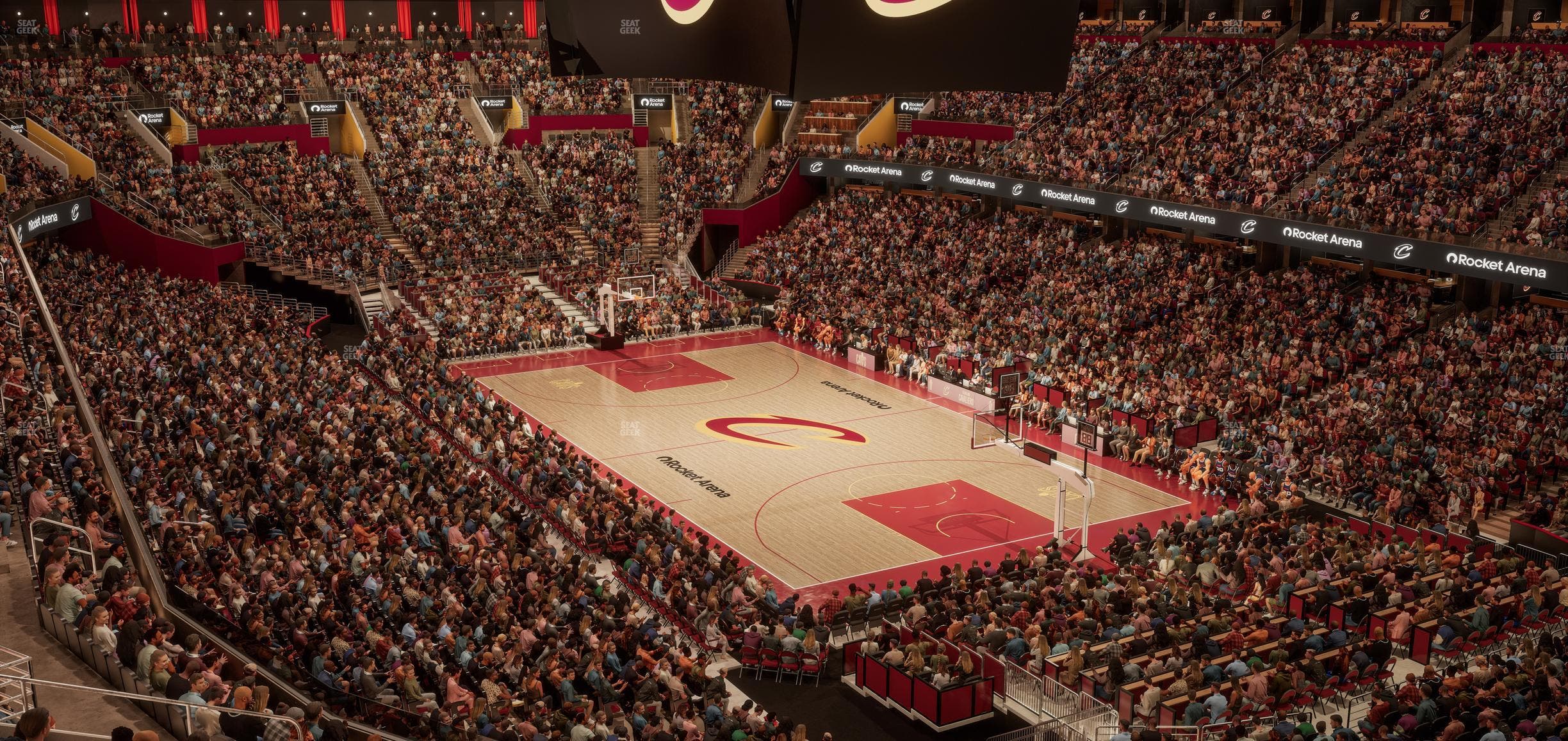 Rocket Arena - Section Club Box 4 Seat View